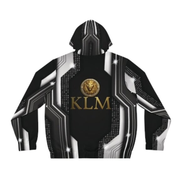 Stylish Full-Zip Hoodie for Men - Picture 2 of 3